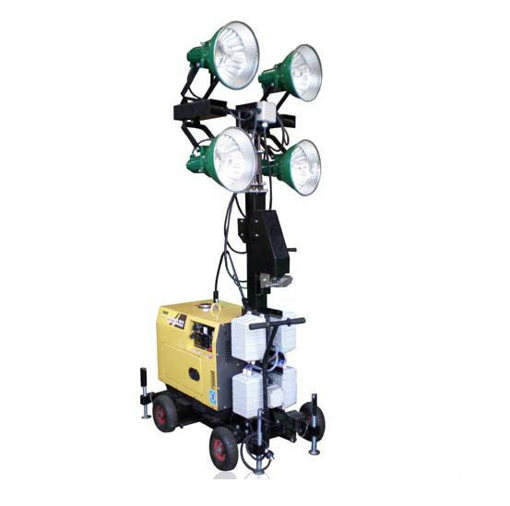 Picture of 4 x 400w Bulbs / LED Tower Light c/w Diesel Engine
